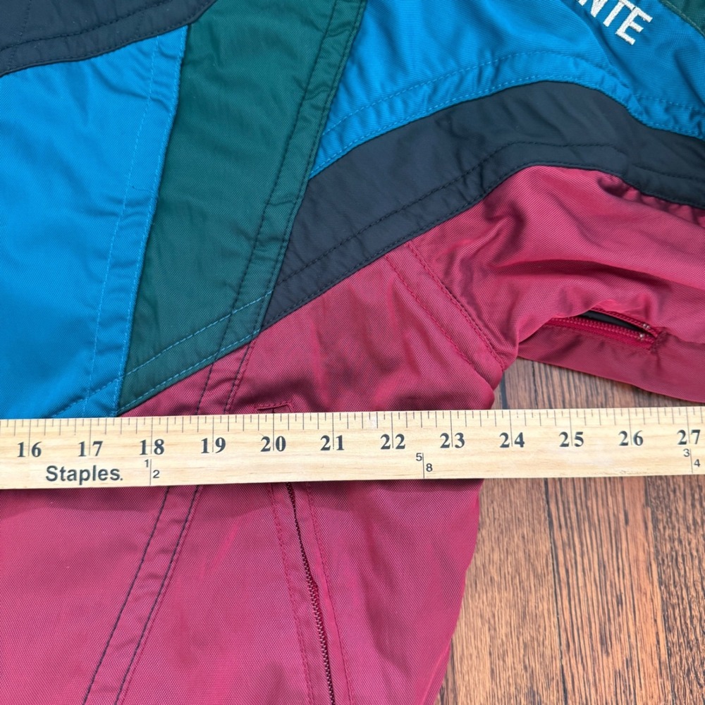 Vintage Descente Ski Puffer Jacket Mens Size M Colorblock 90s Retro SnowBoard - Picture 6 of 13